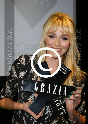 Amsterdam 9 december 2014
Grazia Style awards uitreiking in vondelpark CS. Renate Verbaan