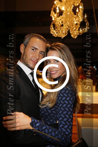 Amsterdam 11 december 2014
Luxery fair vip avond in de RAI. Renee Vervoorn met Guy v d Reijden