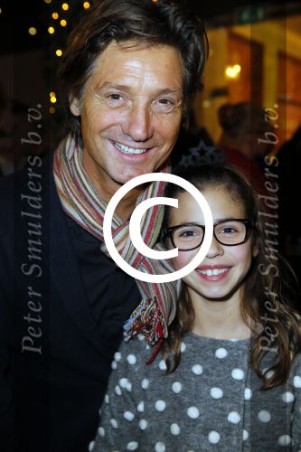 Amsterdam 18 december 2014
Premiere kerst circus in Carre.
Rick Engelkes met dochter