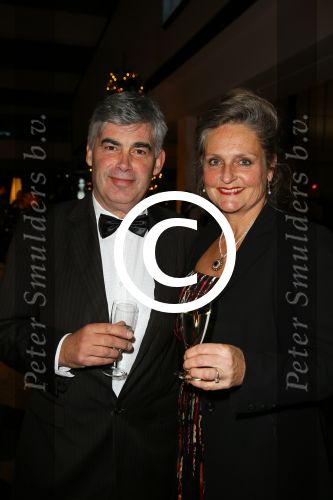 Amsterdam 11 december 2014
Luxery fair vip avond in de RAI. Rob Oudkerk met zijn vrouw