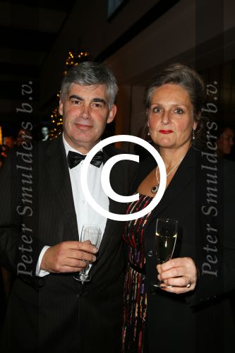 Amsterdam 11 december 2014
Luxery fair vip avond in de RAI. Rob Oudkerk met zijn vrouw
