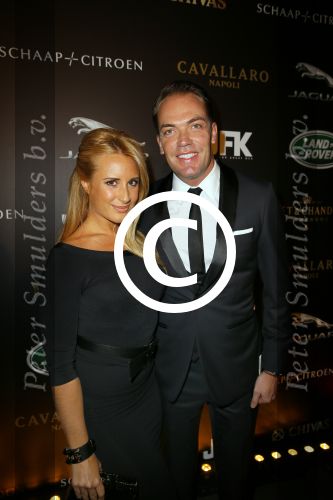 Amsterdam 8 november 2014
JFK Gala in de harbour club. Robert Doornbos en Chantal Bles