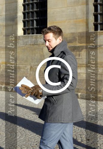 Amsterdam 10 december 2014
Ruben Nicolai met een kennis bij het paleis op de dam.