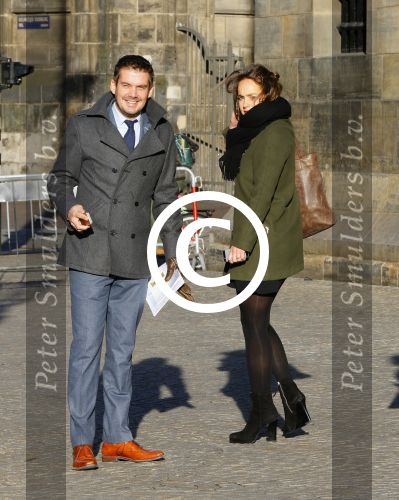 Amsterdam 10 december 2014
Ruben Nicolai met een kennis bij het paleis op de dam.