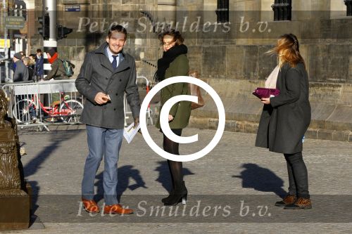 Amsterdam 10 december 2014
Ruben Nicolai met een kennis bij het paleis op de dam.
