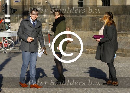 Amsterdam 10 december 2014
Ruben Nicolai met een kennis bij het paleis op de dam.
