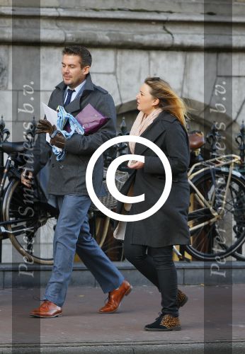 Amsterdam 10 december 2014
Ruben Nicolai met een kennis bij het paleis op de dam.