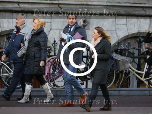 Amsterdam 10 december 2014
Ruben Nicolai met een kennis bij het paleis op de dam.