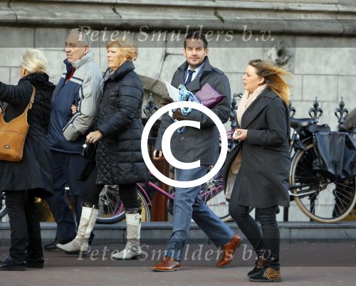Amsterdam 10 december 2014
Ruben Nicolai met een kennis bij het paleis op de dam.