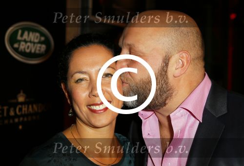 Amsterdam 8 november 2014
JFK Gala in de harbour club. Ruben v d Meer met vrouw