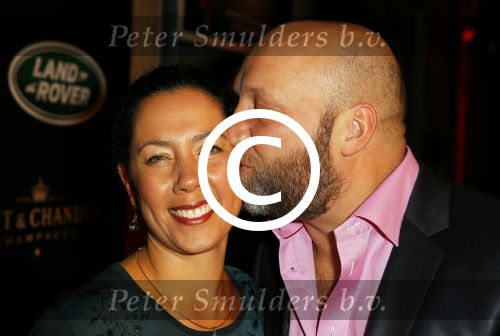 Amsterdam 8 november 2014
JFK Gala in de harbour club. Ruben v d Meer met vrouw