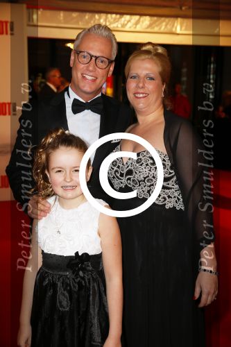 Scheveningen 30 november 2014
Premiere Billy Elliot in het circustheater. Rudolf v Veen met vrouw en dochter