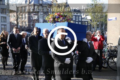 Amsterdam, 27 Oktober 2014 Begrafenis Seth Gaaikema
Foto Peter Smulders BV