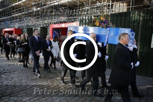 Amsterdam, 27 Oktober 2014 Begrafenis Seth Gaaikema
Foto Peter Smulders BV