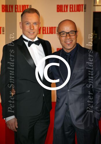 Scheveningen 30 november 2014
Premiere Billy Elliot in het circustheater.
Stanley Burleson met vriend