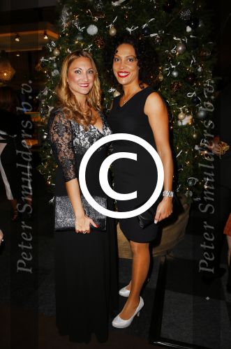 Amsterdam 11 december 2014
Luxery fair vip avond in de RAI. Stella Koedam met Ncky en modellen van haar