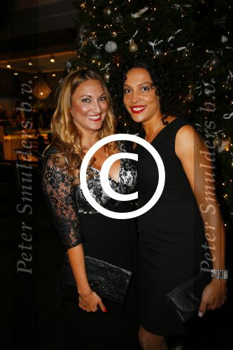 Amsterdam 11 december 2014
Luxery fair vip avond in de RAI. Stella Koedam met Ncky en modellen van haar