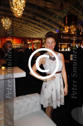 Amsterdam 11 december 2014
Luxery fair vip avond in de RAI. Stella Koedam met Ncky en modellen van haar