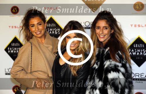 Amsterdam 9 december 2014
Grazia Style awards uitreiking in vondelpark CS.
Sylvie Meis met Danie Bles en Xelly Cabau v Kasbergen