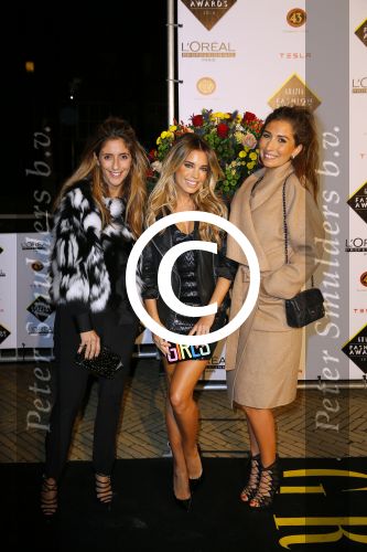 Amsterdam 9 december 2014
Grazia Style awards uitreiking in vondelpark CS.
Sylvie Meis met Danie Bles en Xelly Cabau v Kasbergen