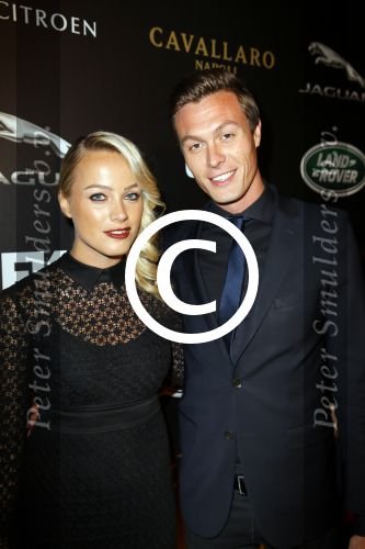 Amsterdam 8 november 2014
JFK Gala in de harbour club. Tess Milne met een kennis