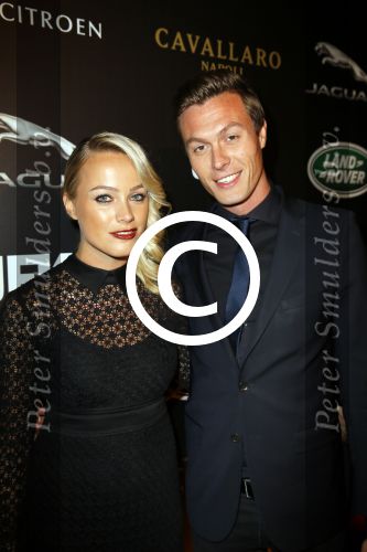 Amsterdam 8 november 2014
JFK Gala in de harbour club. Tess Milne met een kennis