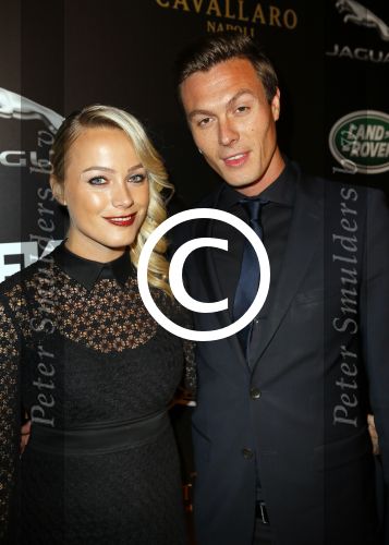 Amsterdam 8 november 2014
JFK Gala in de harbour club. Tess Milne met een kennis