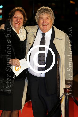 Utrecht 8 december 2014
Mr Pieter v Vollenhoven viert samen met zijn familie ,Prinses Margriet Prins Maurits Prinses Marilene Prins Bernhard Jr. Prinses Annette Prins Floris Prinses Aimee Prins Pieter Christiaan en Prinses Anita zijn 75e verjaardag in het Beatrix theater.