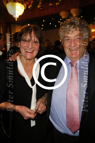 Amsterdam 18 december 2014
Premiere kerst circus in Carre.
Tonny Eyk met zijn vrouw