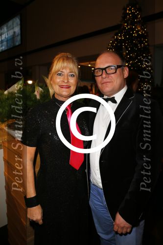 Amsterdam 11 december 2014
Luxery fair vip avond in de RAI. Vivian Boelen met een vriend