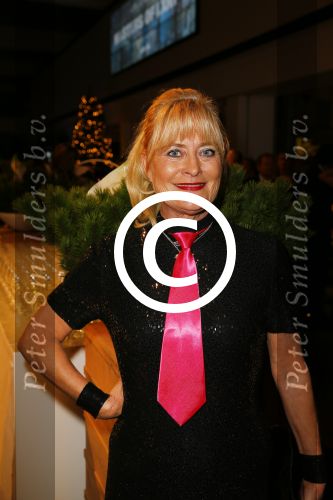 Amsterdam 11 december 2014
Luxery fair vip avond in de RAI. Vivian Boelen met een vriend