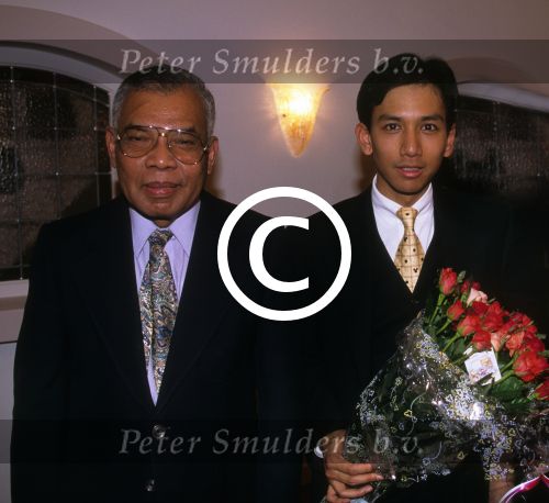31 Maart 1998 Wibi Soerjadi met zijn vader