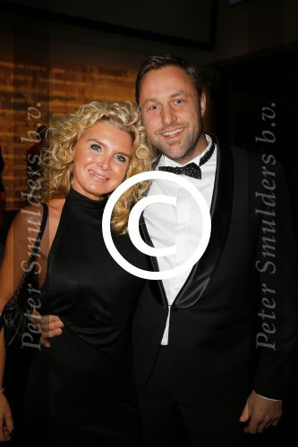 Amsterdam 11 december 2014
Luxery fair vip avond in de RAI. Willeke Hendriks met vriend