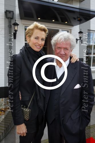 Vaassen 9 november 2014
Presentatie nieuwe produktlijn Aad Ouborg Bourgini genaamd. De presentatie is in restaurant de Leest van Jacob Jan Boerma. Willibrord Frequin met Anouk Smulders