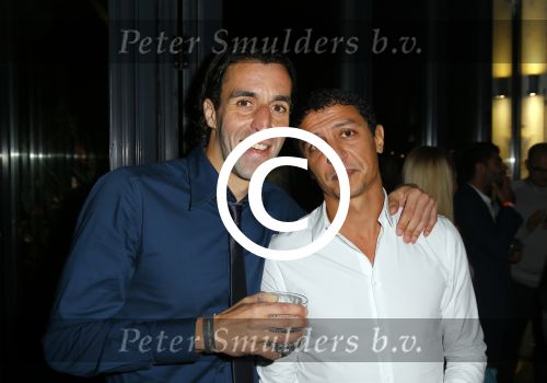Amsterdam 15 november 2014
Life After Football (LAF) beurs in de Harbour Club. Khalid Sinouk en Yassine Abdellaoui