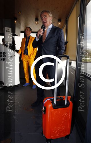 Amsterdam 12 november 2015
Presentatie koffers van de NOC NSF van princess voor Rio 2016 bij restaurant het Bosch.
Andre Bolhuis