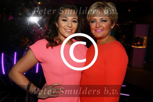 Amsterdam 28 november 2015 
Orange babies gala in Amsterdam.
Caroline Tensen met dochter Lotte Wisse