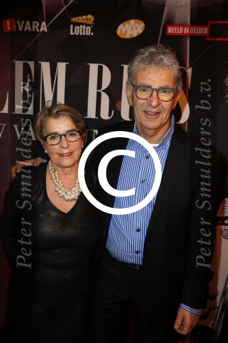 Haarlem 29 november 2015
Premiere Willem Ruis in de schouwburg van Haarlem.
Chiel v Praag met vrouw