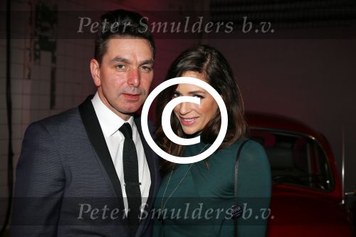 Amsterdam 28 november 2015 
Orange babies gala in Amsterdam.
Felix Maginn met vriendin
