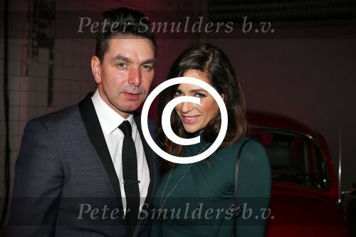 Amsterdam 28 november 2015 
Orange babies gala in Amsterdam.
Felix Maginn met vriendin