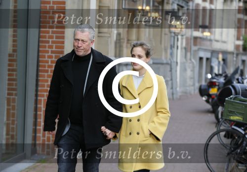 Amsterdam 23 november 2015
Hajo Bruins met zijn vriendin op straat