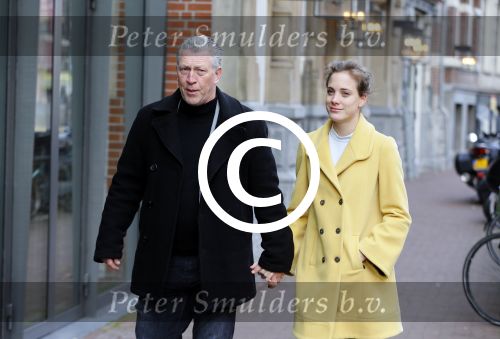 Amsterdam 23 november 2015
Hajo Bruins met zijn vriendin op straat