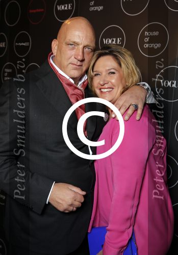 Amsterdam 28 november 2015 
Orange babies gala in Amsterdam.
Herman den Blijker met zijn vrouw