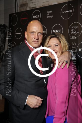 Amsterdam 28 november 2015 
Orange babies gala in Amsterdam.
Herman den Blijker met zijn vrouw