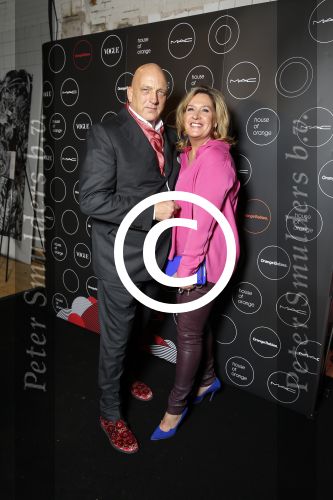 Amsterdam 28 november 2015 
Orange babies gala in Amsterdam.
Herman den Blijker met zijn vrouw