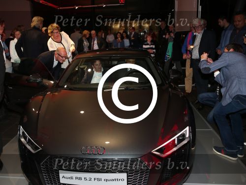 Tilburg, 14 November 2015
Presentatie Humberto Tan bij Van Mossel voor de nieuwe Audi R8