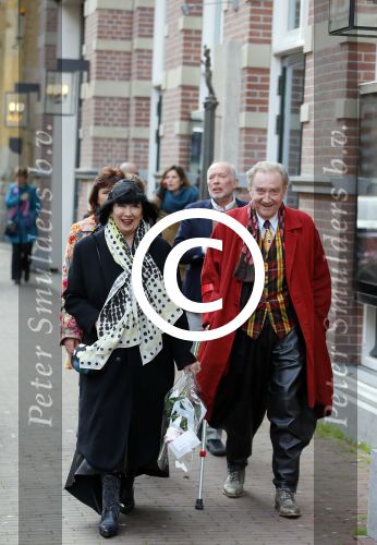 Amsterdam 23 november 2015 
Irene v d Laar stapt uit taxi.5 jaar nieuwe de la mar en 15 jaar de joop en Janine v d Ende foundation. Jan Jansen met zijn vrouw