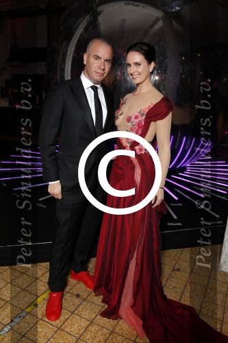 Amsterdam 28 november 2015 
Orange babies gala in Amsterdam.
Jeroen v Koningsbrugge met zijn vrouw Marie Claire Witlox