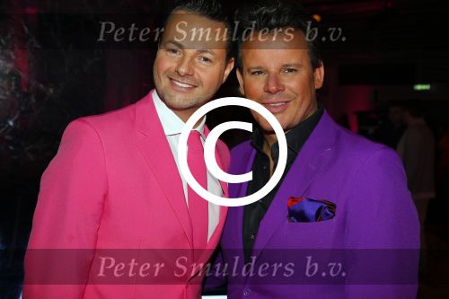 Amsterdam 28 november 2015 
Orange babies gala in Amsterdam.
Leco v Zadelhoff en Fred v Leer