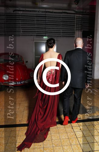 Amsterdam 28 november 2015 
Orange babies gala in Amsterdam.
Jeroen v Koningsbrugge met zijn vrouw Marie Claire Witlox